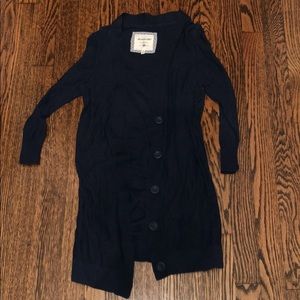 Navy cardigan